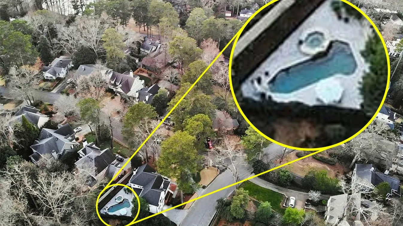 Korhatáros dolgot rögzítettek az eladó ház kertjében