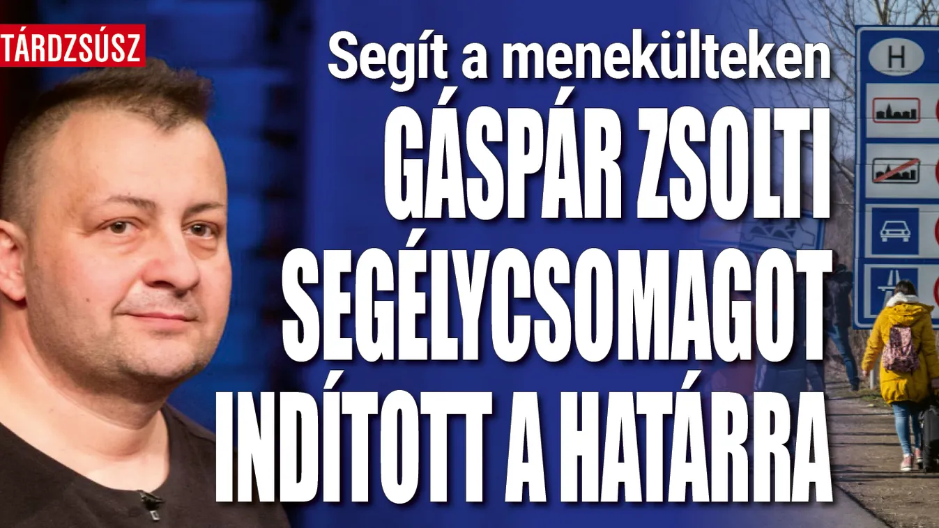 Milliós adománnyal indult az ukrán határra Zsolti gazda