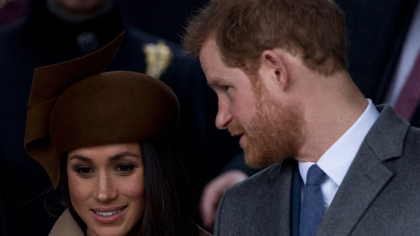 The Royal Family Attend the Christmas Day Church Service 