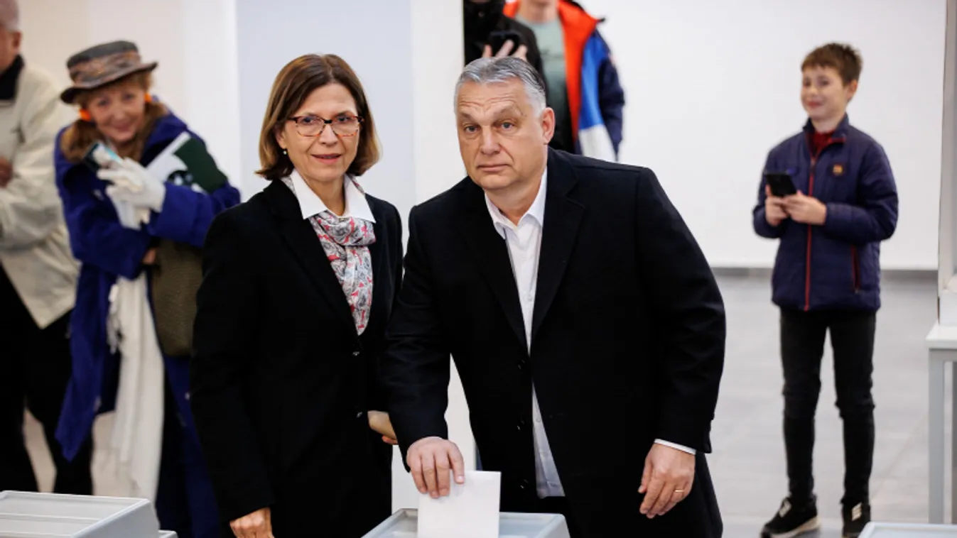 Orbán Viktor már szavazott