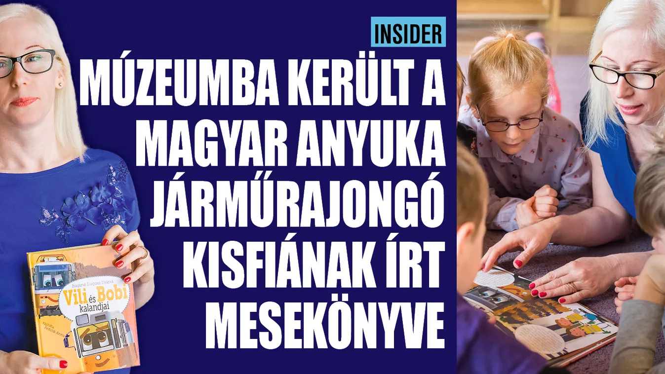 Múzeumba került a magyar anyuka által írt mesekönyv