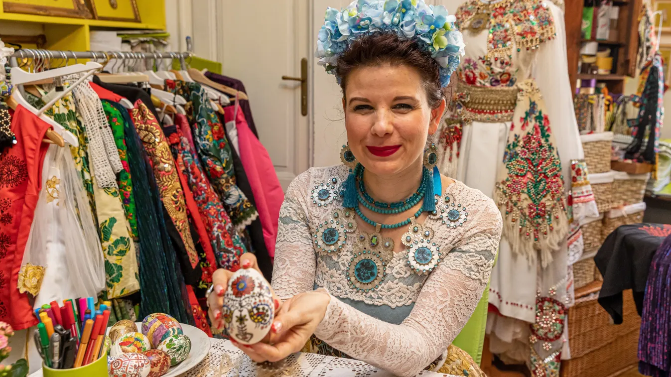 Egyedi húsvéti tojás, egyetlen eszközzel: te is kipróbálhatod, amit Auróra csinál