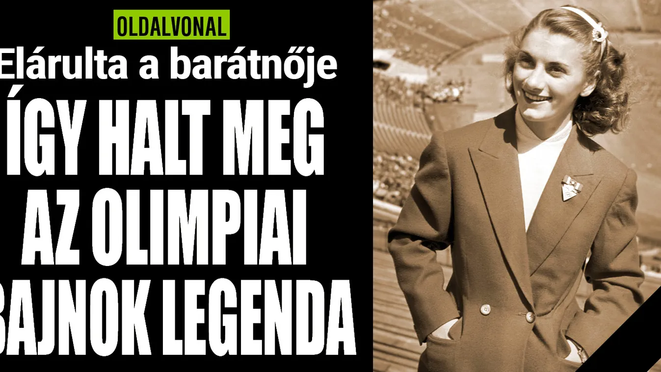 Belehalt férje elvesztésébe a magyar olimpiai bajnok