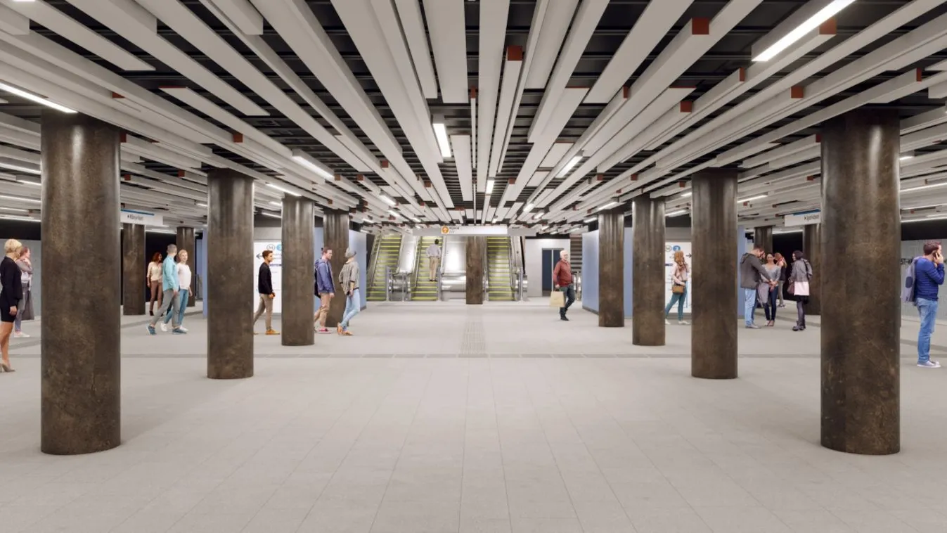Elképesztőek a budapesti metró új látványtervei