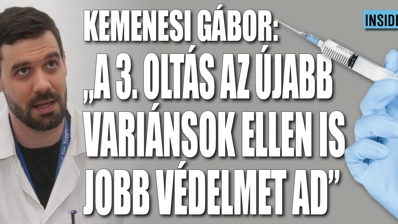 Kemenesi elárulta: ez várható az emlékeztető oltástól