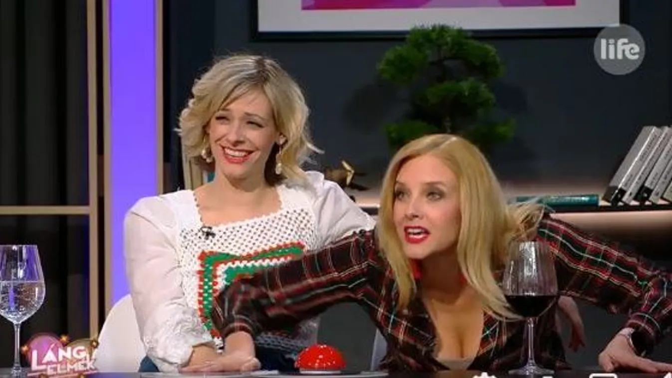 Peller Anna és Mariann nem hittek a fülüknek a stúdióban