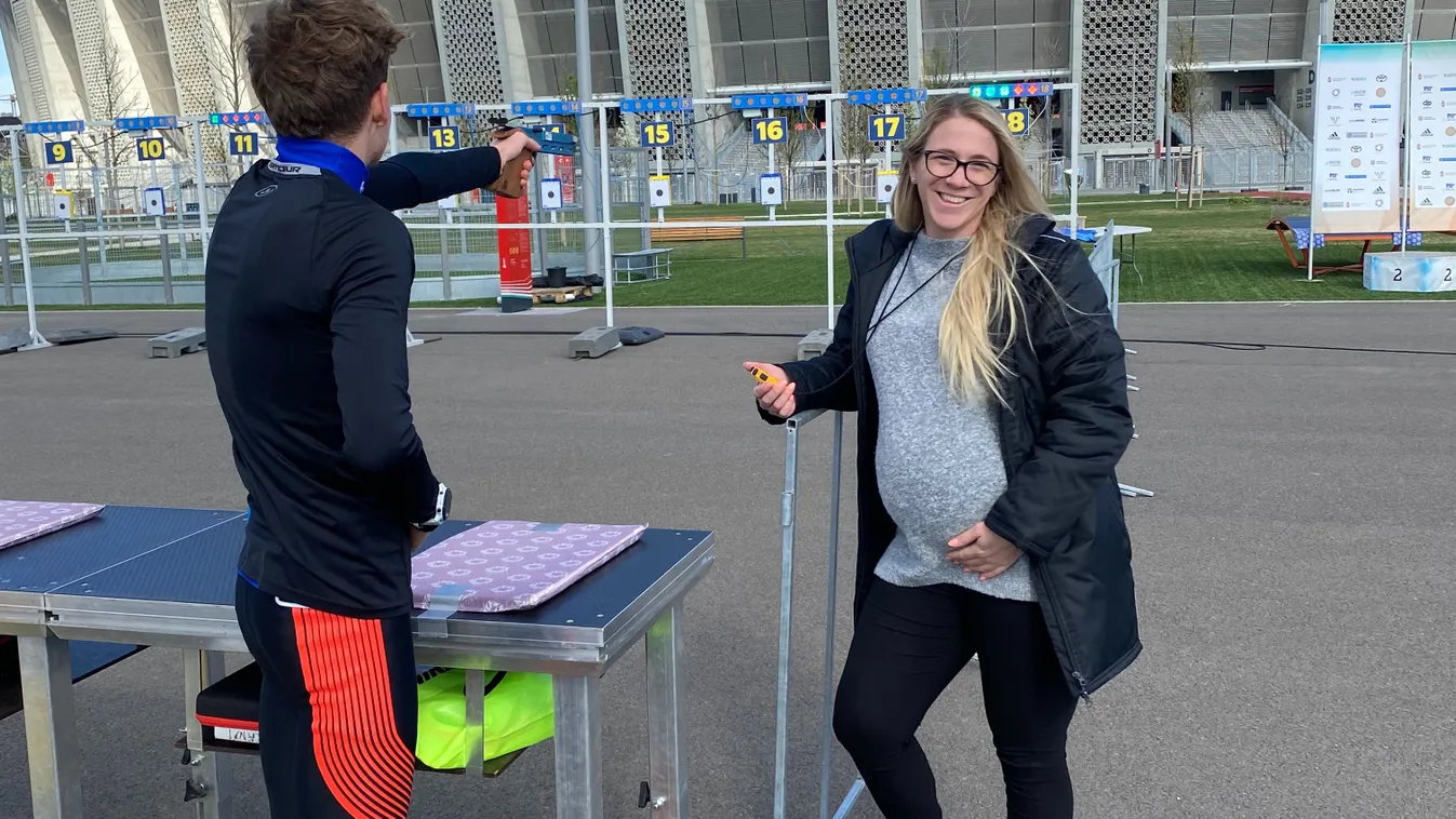 Babavárás: születendő kisfiára koncentrál a magyar világbajnok