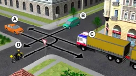 A legtöbben elbuknak ezen a KRESZ-teszten, te tudod a helyes választ?