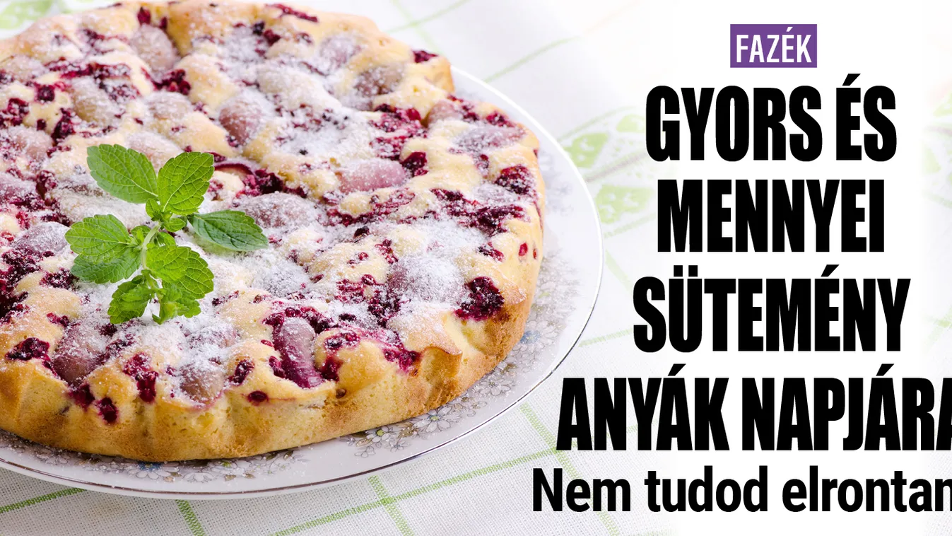 Gyors és mennyei sütemény anyák napjára