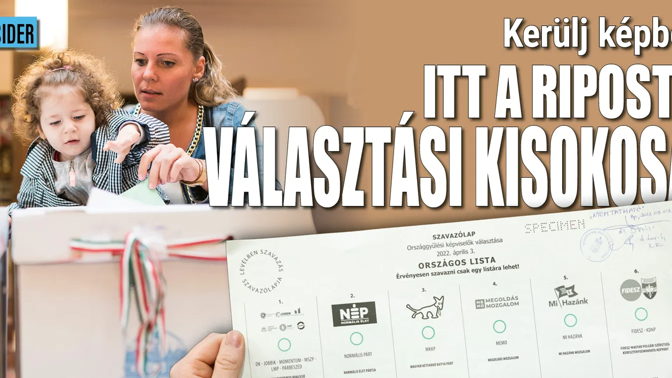 Kerülj képbe! Itt a Ripost7 választási kisokosa
