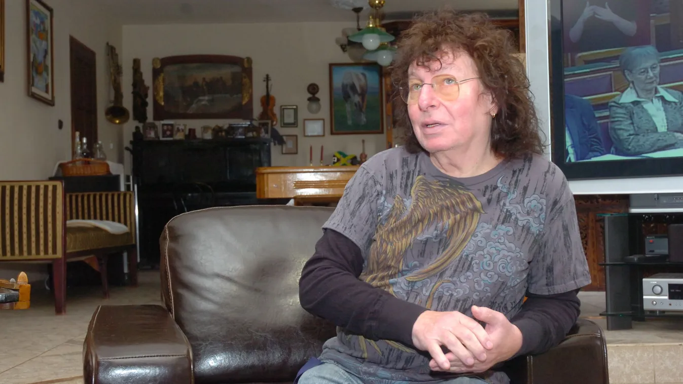 Demjén Ferenc dióspusztai otthonában