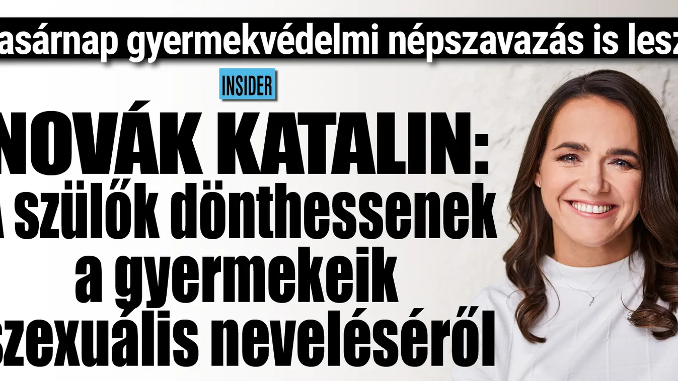 Vasárnap gyermekvédelmi népszavazás is lesz!