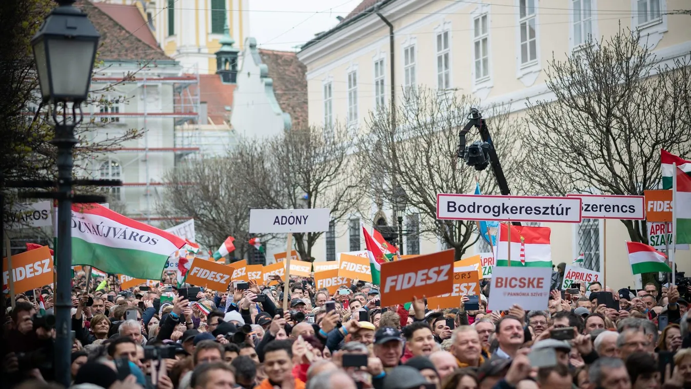 Orbán: A békét csak a Fidesz tudja garantálni