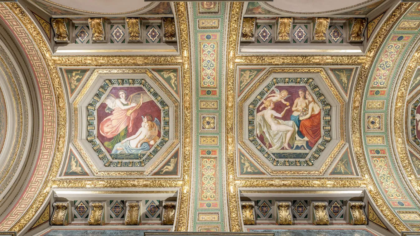 Elképesztő újjászületés: a Lotz-freskókat is restaurálták a Képzőművészeti Egyetemen