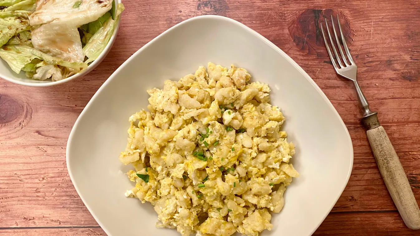 Tavasszal mindig jobb a tojásos nokedli