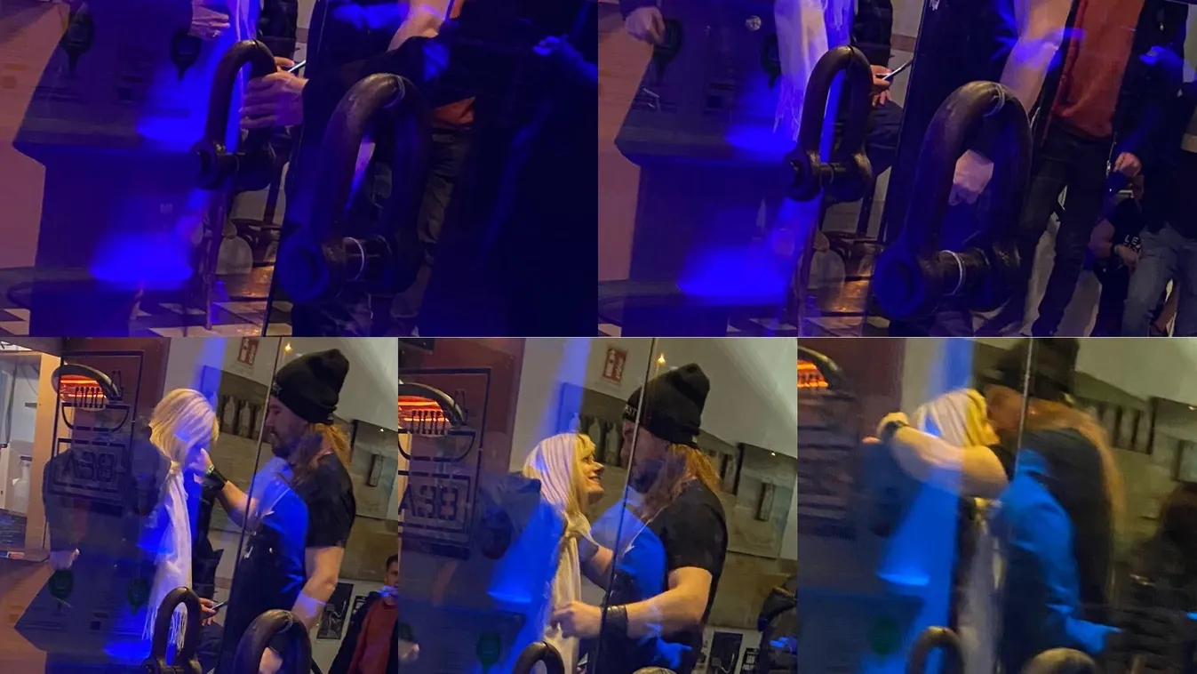 Kétértelmű fotó került ki, őt csókolja Peller Mariann