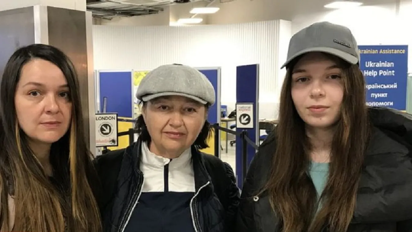 Elmenekült a 16 éves ukrán lány a családjával