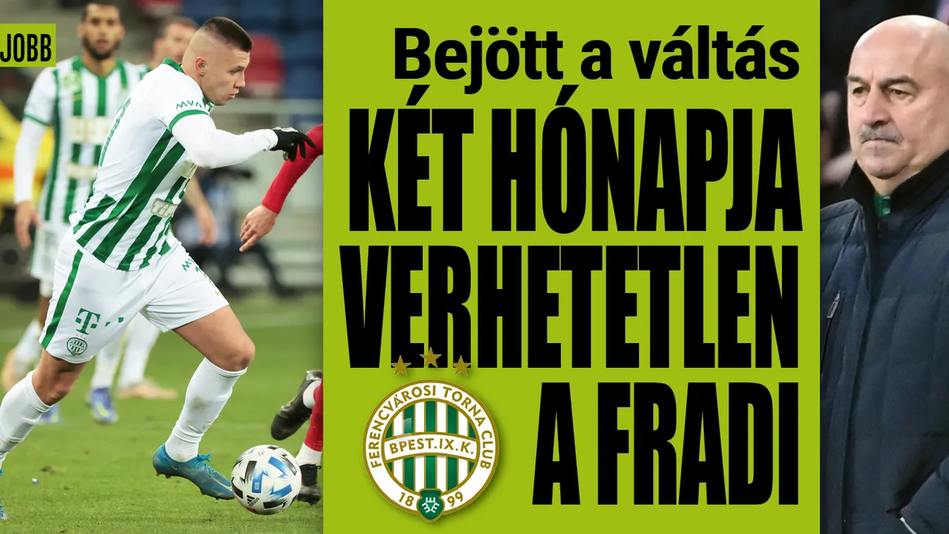 Már 10 tétmérkőzés óta veretlen a Ferencváros