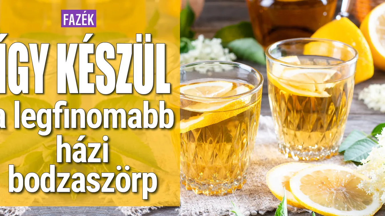 Így készül a legfinomabb hazi bodzaszörp