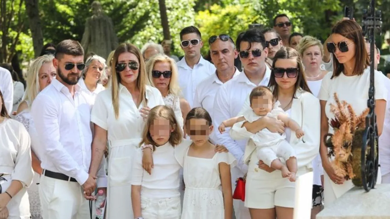 Hódi Pamela összeomlott, elsírta magát Berki sírjánál