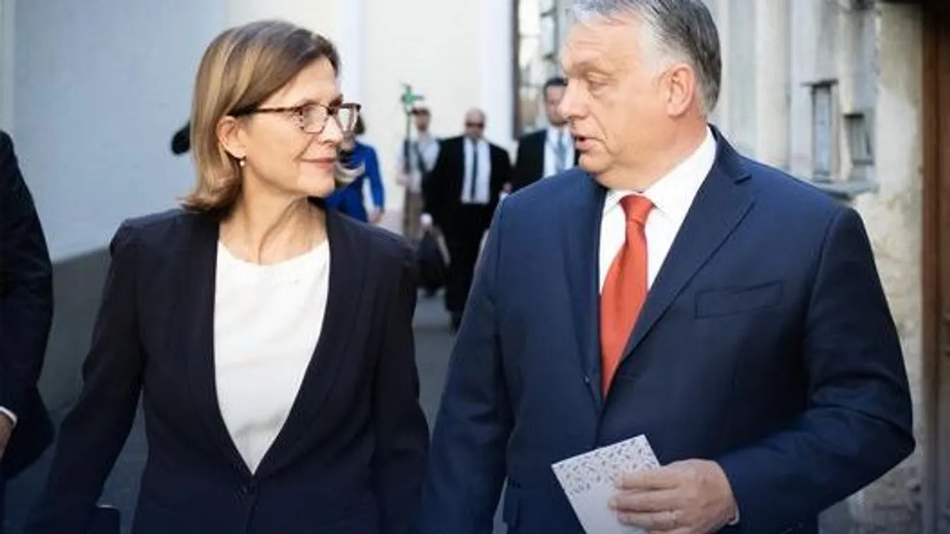 Orbán Viktor is ott volt a beiktatáson és megmutatta azt, ami utána volt