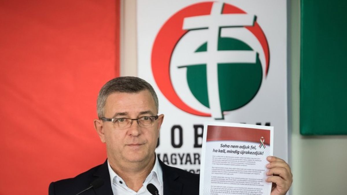 A Jobbik alelnöke elismerte a nem erőszak tényét