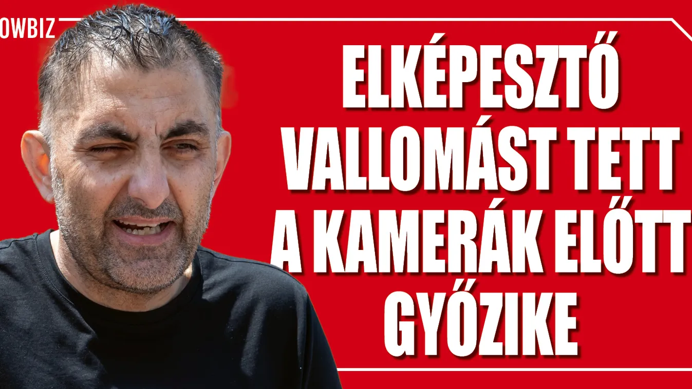 Hoppá! Elképesztő vallomást tett a kamerák előtt Győzike
