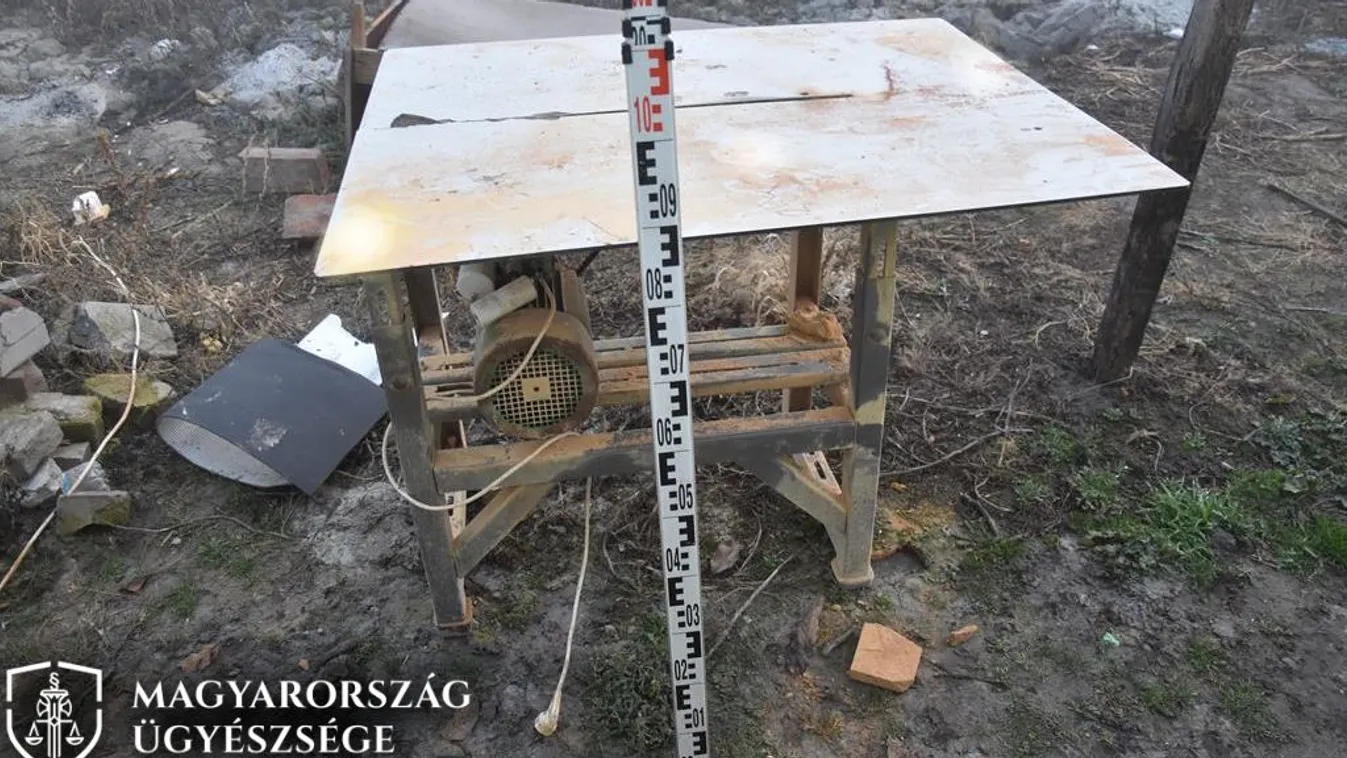 Korong csapódott a tompai férfi homlokába, azonnal meghalt