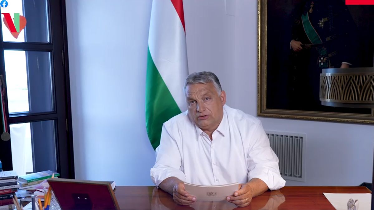 Orbán Viktor: Tök meleg van