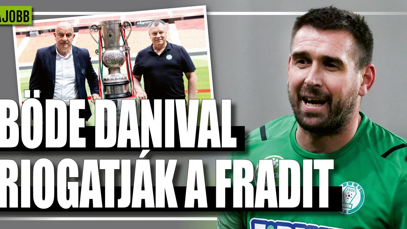 Óriási a tét, Böde Danival riogatják a Fradit