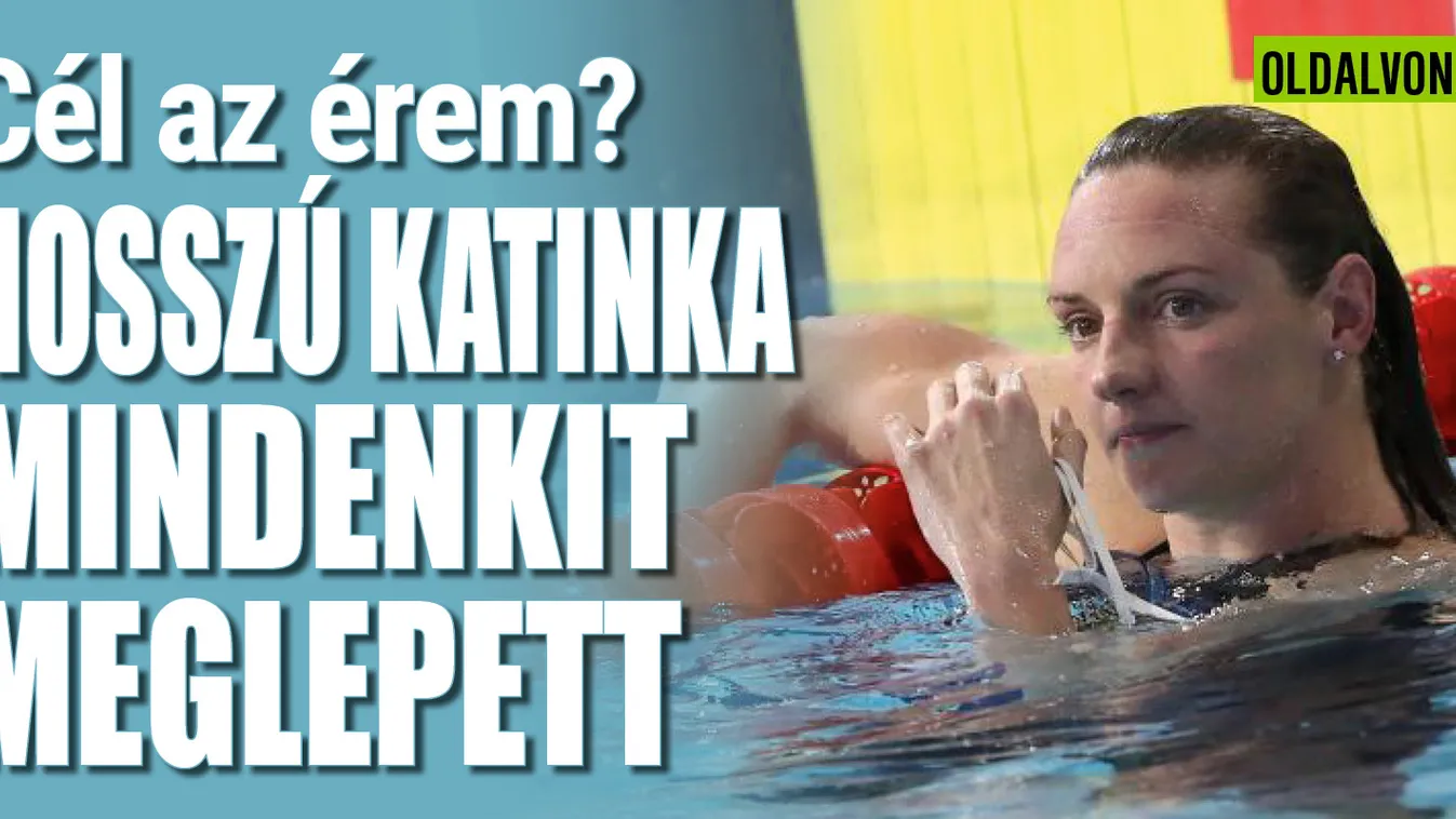 Hosszú Katinka mindenkit meglepett, ezt várja a nyártól