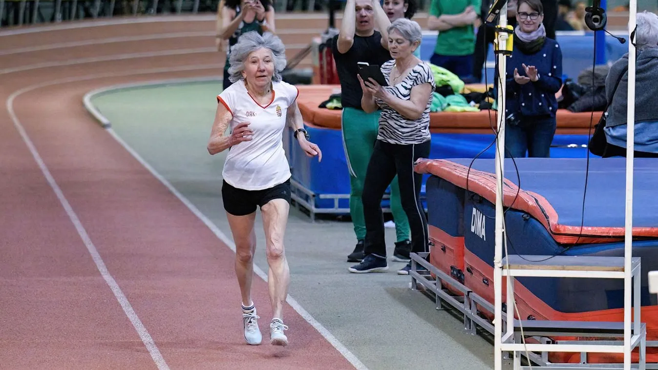 Nincs vetélytársa a 86 éves futónőnek Magyarországon