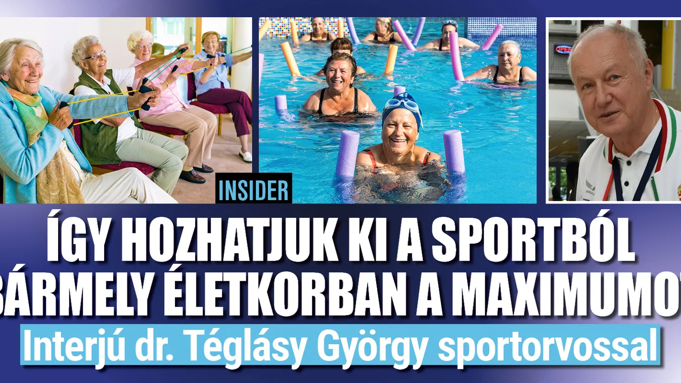 Így hozhatjuk ki a sportból bármely életkorban a maximumot