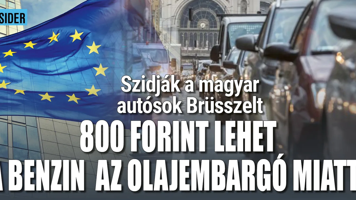 Szidják a magyar autósok Brüsszelt az olajembargó miatt
