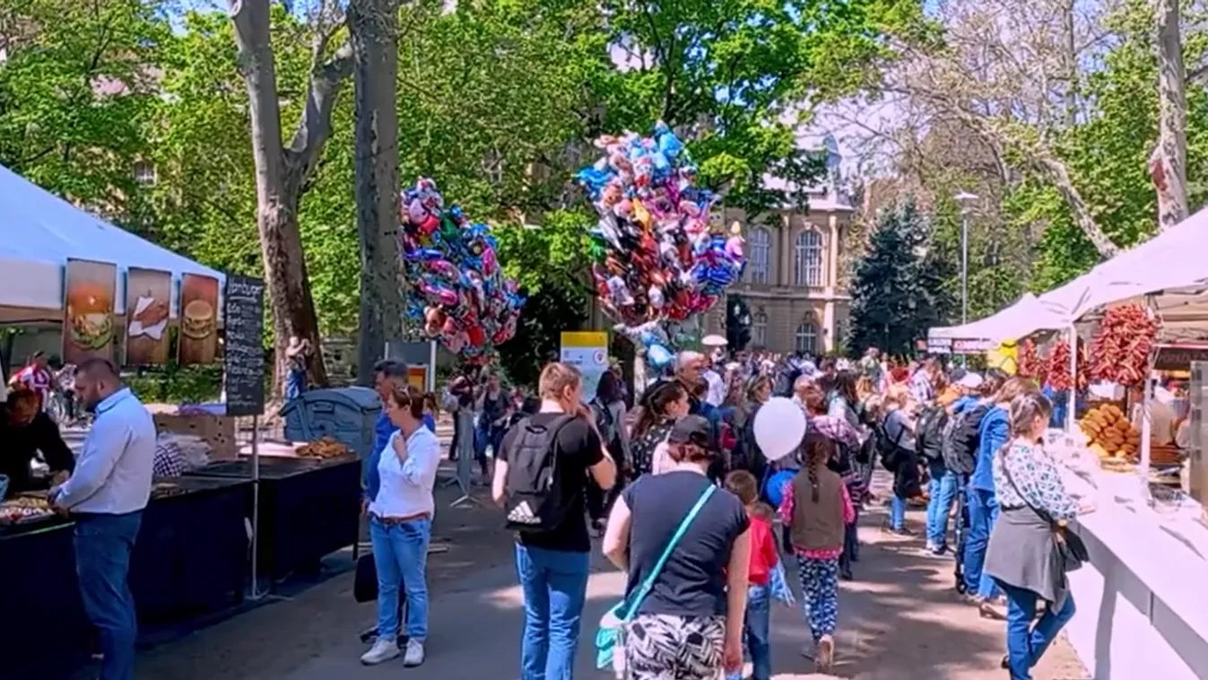 Elképesztő hangulat: videón mutatjuk az idei majálist a Városligetben