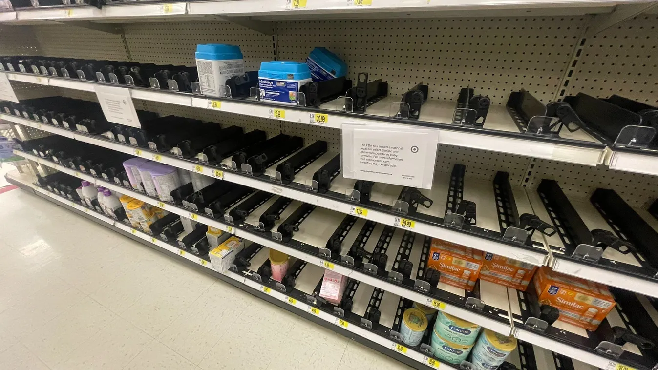 „Ez egy rémálom”: brutális csecsemőtápszer-hiány Amerikában