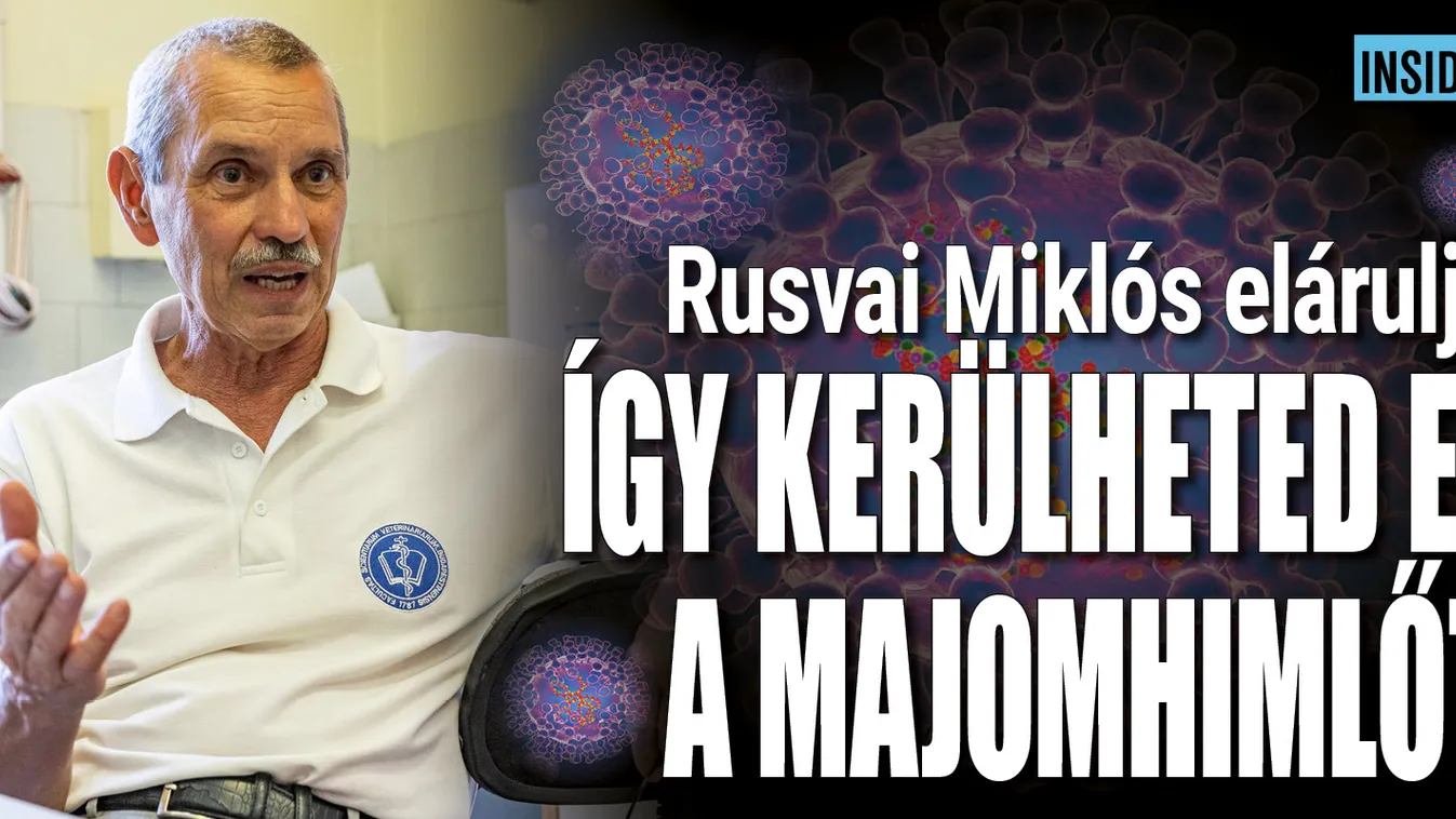 Rusvai Miklós elárulja: így kerülheted el a majomhimlőt
