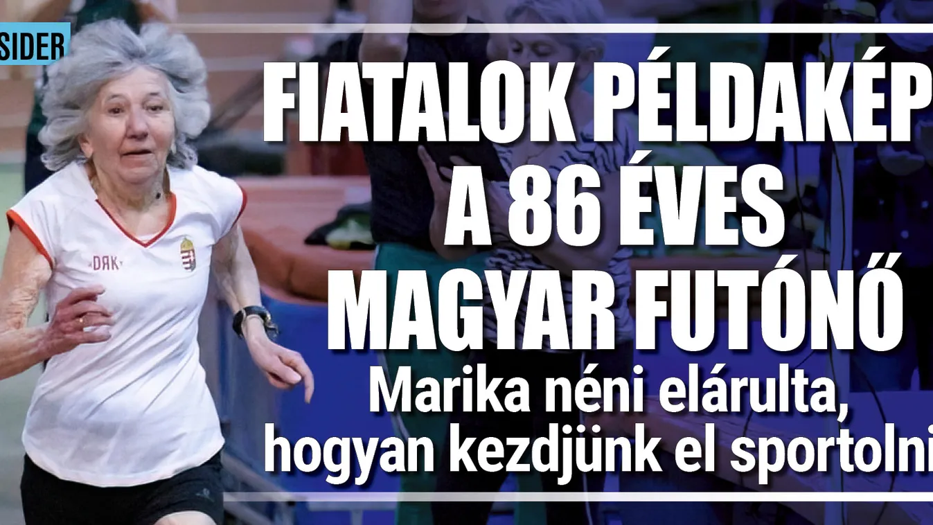 Nincs vetélytársa a 86 éves futónőnek Magyarországon