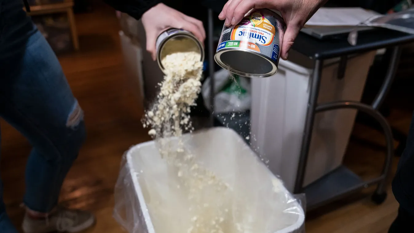 Tápszerhiány alakult ki az Egyesült Államokban