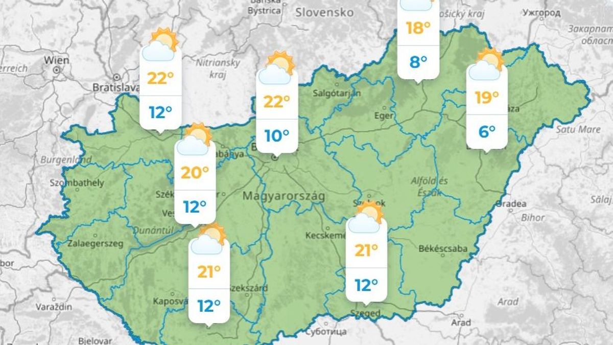 Meghoztuk a legfrissebb híreket az időjárásról