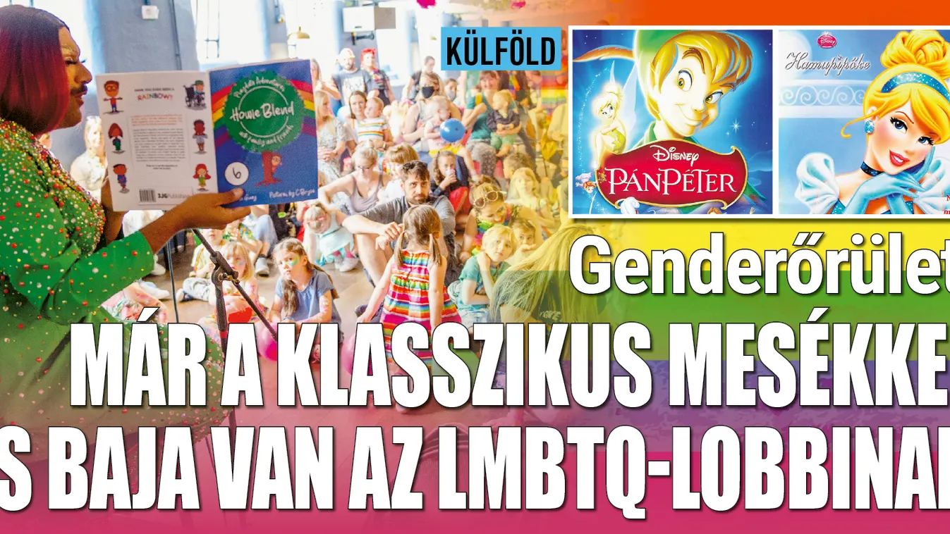 Genderőrület: már a klasszikus mesékkel is baja van az LMBTQ