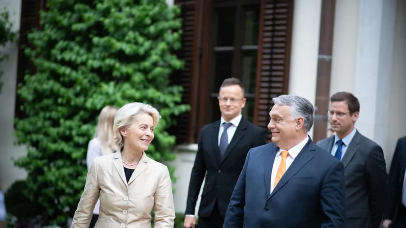 Szíjjártó a Von Der Leyen-találkozó után: Van némi előrelépés, de...