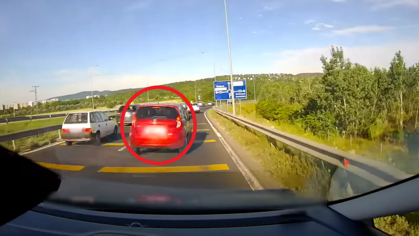 Ámokfutó a Megyeri hídnál: itt a döbbenetes videó tettéről