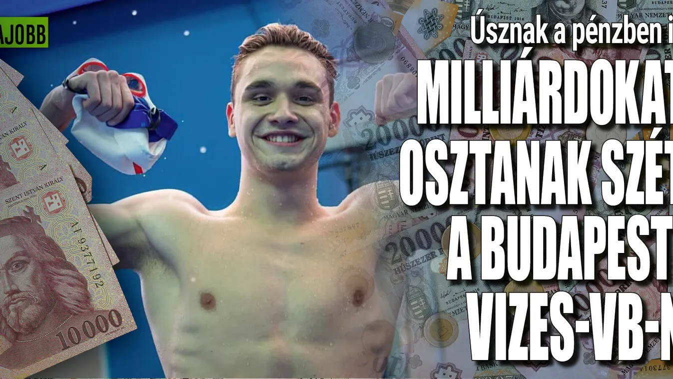 Milliárdokkal díjazzák a budapesti vizes-vb legjobbjait