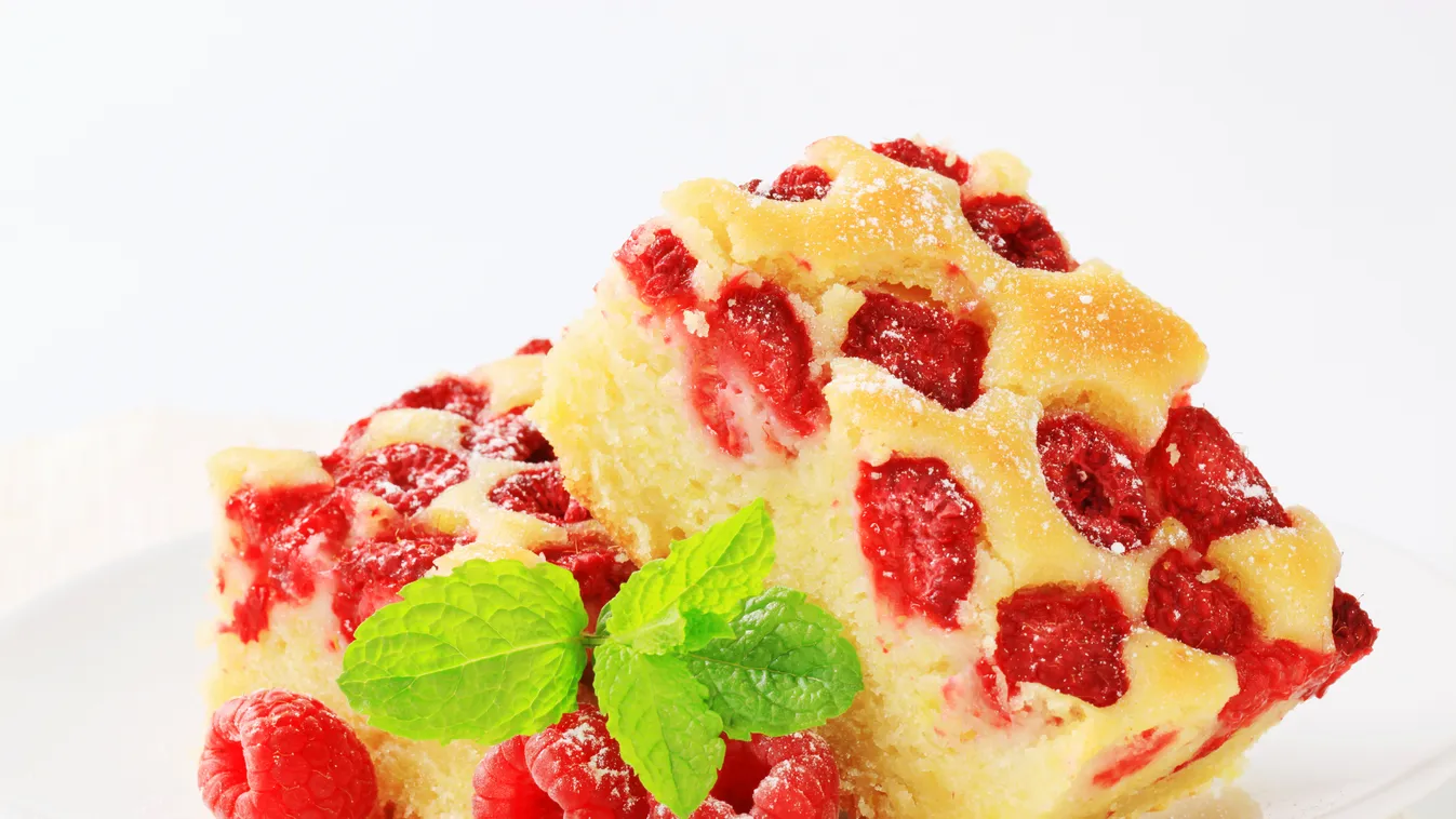 Egy marék málnából is lehet isteni a  süti