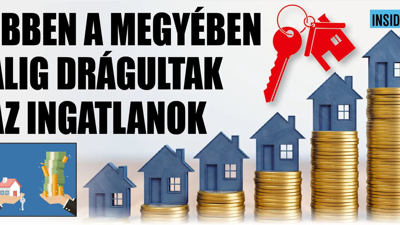 Ebben a megyében alig drágultak az ingatlanok