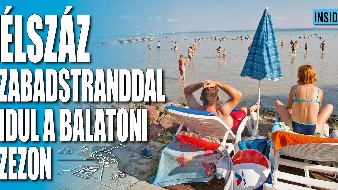Készülj a nyárra: 48 szabadstranddal indul a balatoni szezon