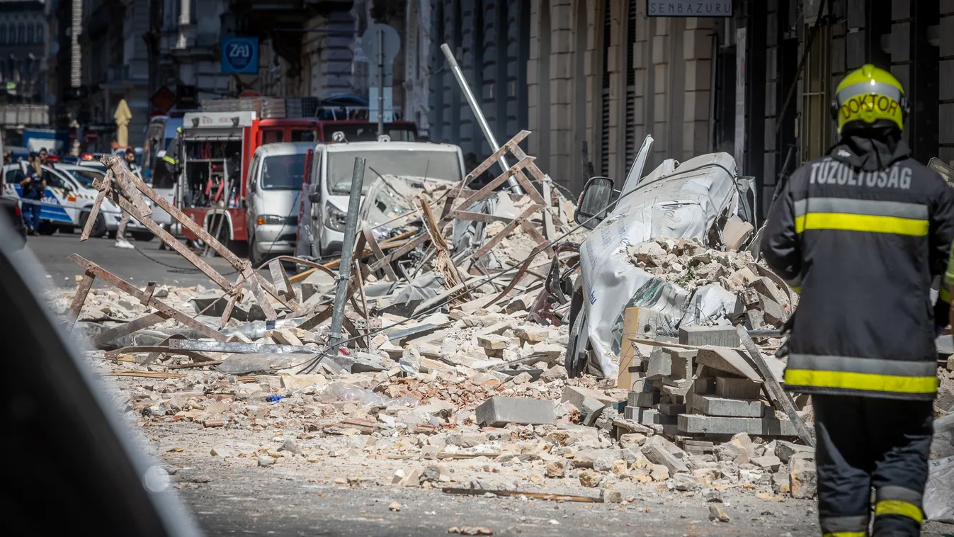 Az Operettszínház művésze a Jókai utcai házomlás súlyos sérültje