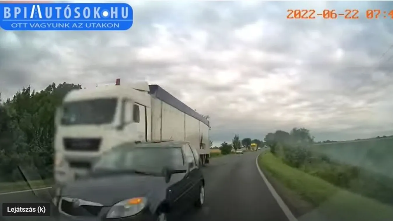 Potenciális gyilkosok a hazai utakon - Videó