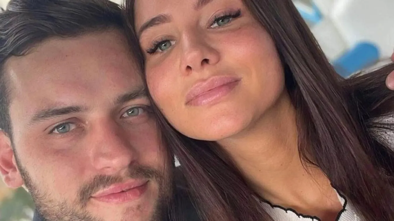 Szabó Ádám barátnőjének testét szinte semmi sem takarja